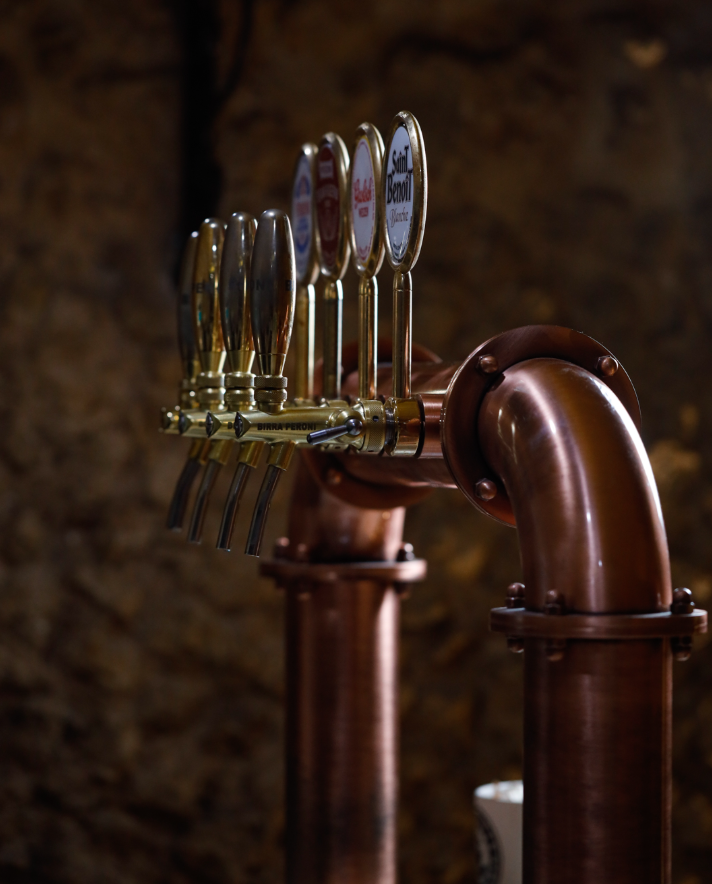 Spine delle birre artigianali