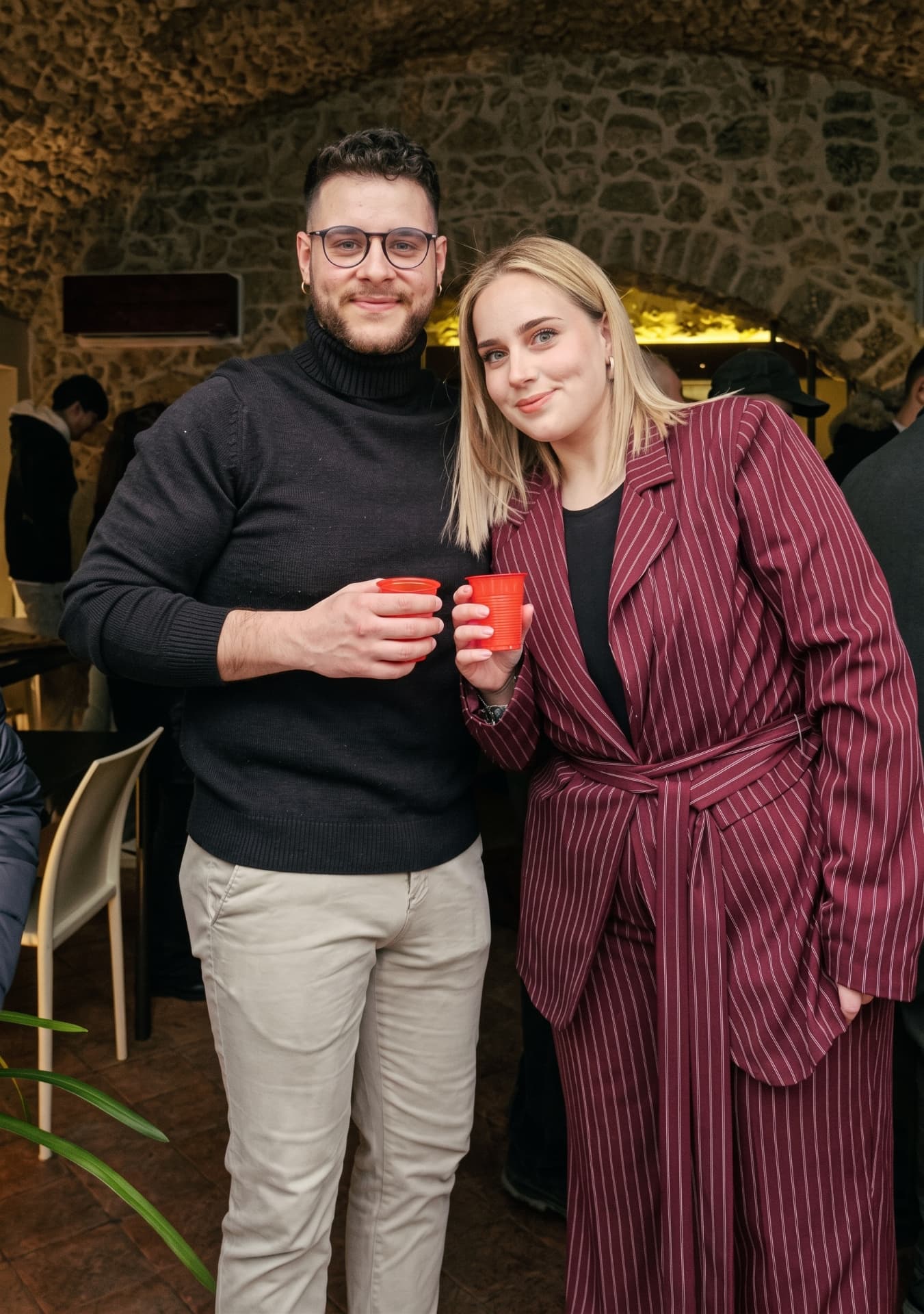 Nicolò e Veronica, proprietari de Il Forno Rosso